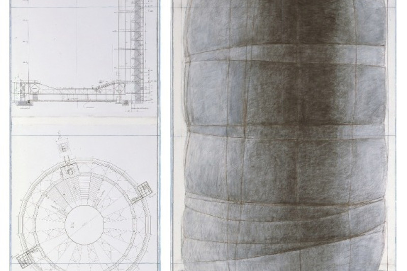 Bleistiftskizze des Bis Air Package